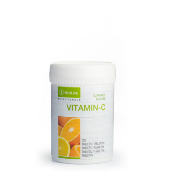 Sustained Release Vitamin C, C-vitamiiiniravintolisä 120 kpl