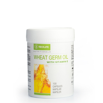 Wheat Germ Oil with Vitamin E-vitamiiniravintolisä 100 kuoriloa